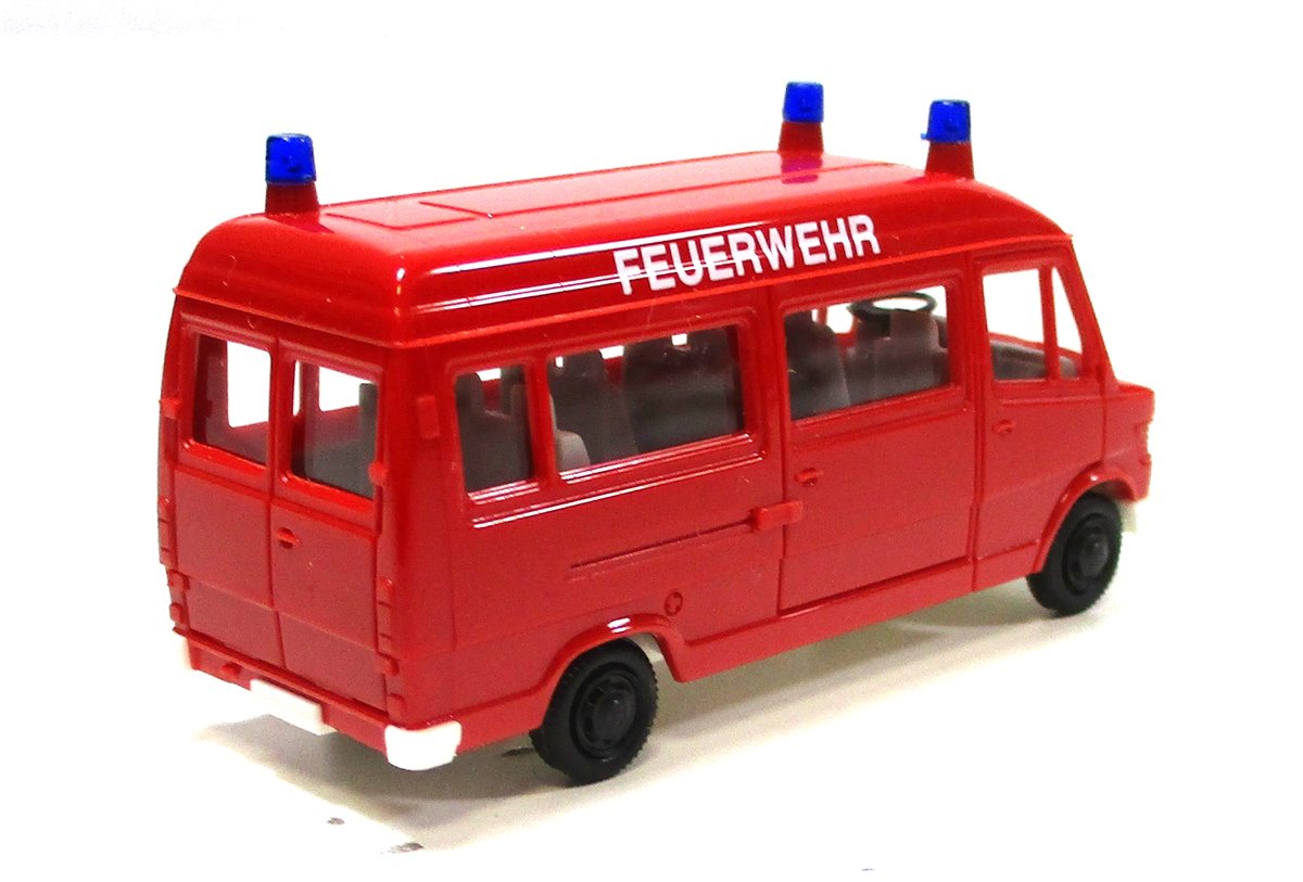 Modellauto Herpa H0 1 87 LKW Mercedes Benz 207D 3 Feuerwehr A091 64 20