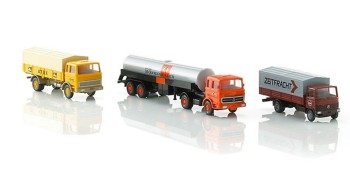 Wiking H0 1/87 99079  LKW Set "Die Kubischen von MB"    - NEU