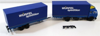 Spur H0 1/87 Herpa 829290 LKW Mercedes Jumbo Wechselpritsche "Würfel Spedition"- OVP -  (41/08)