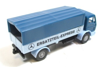 Wiking H0 1/87 (3) Mercedes Benz Pritschen-LKW MB Ersatztei-Express ohne OVP 