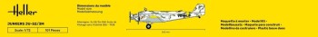 Heller 1:72 56380 STARTER KIT Ju-52/3m