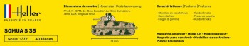 Heller 1:72 79875 Somua S35