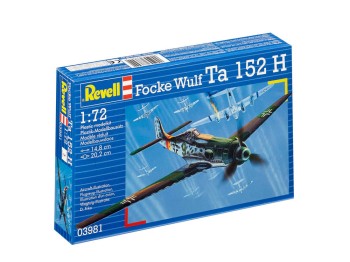 Revell 1:72 3981 Focke Wulf Ta 152 H