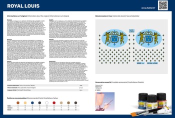 Heller 1:200 58892 STARTER KIT Royal Louis