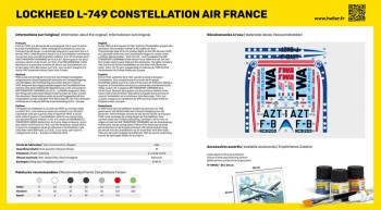 Heller 1:72 80310 L-749 Constellation A.F.