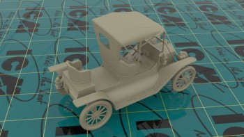 ICM 1:24 24016 Model T 1912 Commercial Roadster,America Car