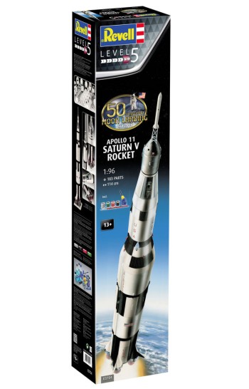 Revell 1:96 3704 Apollo 11 Saturn V Rocket