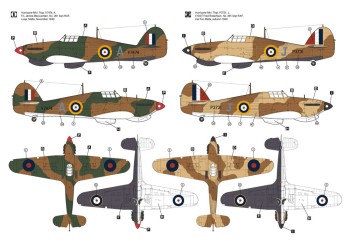 Hobby 2000 1:48 H2K48014 Hawker Hurricane Mk.IA Trop