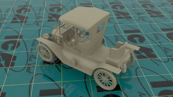 ICM 1:24 24016 Model T 1912 Commercial Roadster,America Car