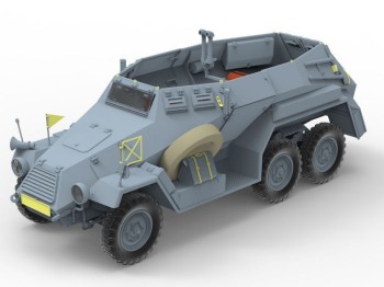 Bronco Models 1:35 CB35095 Sd.Kfz.247 Ausf.A.German Armored Command Car