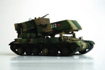 Trumpeter 1:35 307 Chinesischer Raketenwerfer 122mm Typ 89 Multi-barrel Rocket Launcher