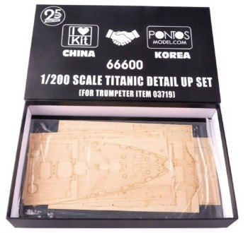 I LOVE KIT 1:200 66600 Titanic detail up set (for Trumpeter item 03719)