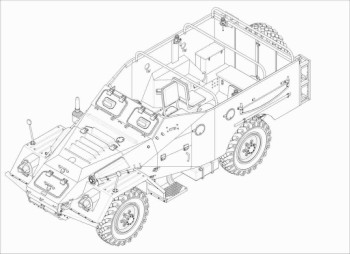 Trumpeter 1:35 5517 Russian BTR-40 APC