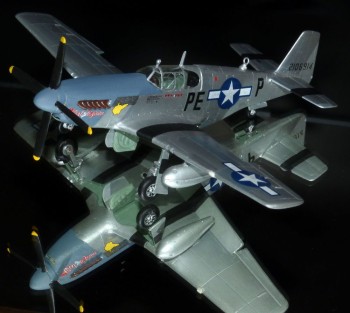 Mistercraft 1:72 C-54 P-51 B-15 Bald Eagle