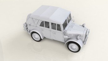 ICM 1:35 35582 le.gl.Einheitz-Pkw Kfz.1 Soft Top,WWII German Light Personnel Car