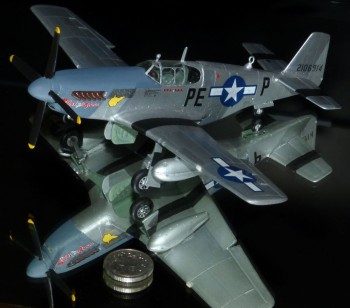 Mistercraft 1:72 C-54 P-51 B-15 Bald Eagle