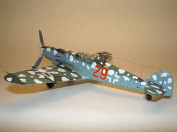 Mistercraft 1:72 C-108 BF-109G-5R6 Roten Jager