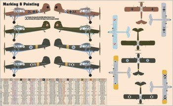 Mistercraft 1:72 D-204 Fi-156 C-3 Rommels Storch