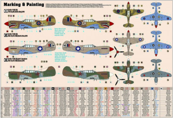 Mistercraft 1:72 D-220 P-40 K Kittyhawk Mk.III