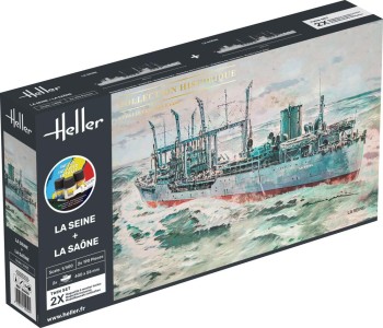 Heller 1:400 55050 STARTER KIT LA SEINE + LA SAONE TWINSET