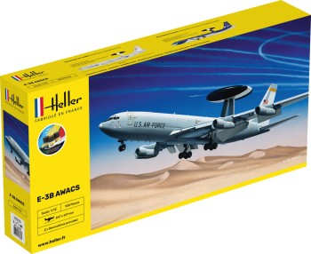 Heller 1:72 56308 STARTER KIT E-3B Awacs