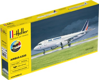 Heller 1:125 56448 STARTER KIT A-320 AF