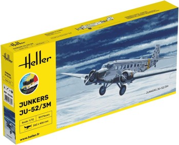 Heller 1:72 56380 STARTER KIT Ju-52/3m