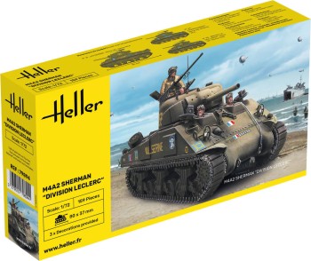 Heller 1:72 79894 M4A2 Sherman Division Leclerc (deco.FR