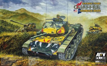 AFV-Club 1:35 AF35209 M24 Chafee tank Korea war vision