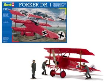 Revell 1:28 4744 Fokker Dr.I Richthofen