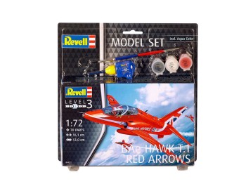 Revell 1:72 64921 Model Set BAe Hawk T.1 Red Arrow