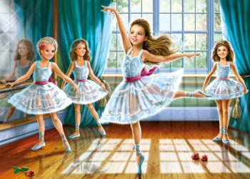 Little Ballerinas,Puzzle 260 Teile