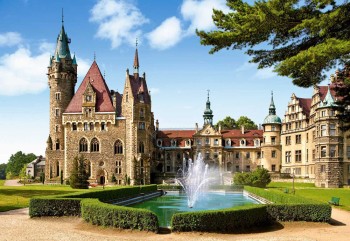 Moszna Castle, Poland,Puzzle 1500 Teile