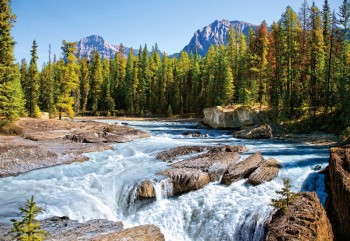 Athabasca River,Jasper Nat.Park,Ca,Puzzl