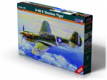 Mistercraft 1:72 D-202 P-40E Aleutian Tiger