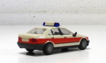 Modellauto H0 PKW Herpa BMW 325i Notarzt Feuerwehr