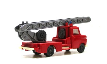 Modellauto H0 LKW (4) Wiking Opel Blitz Leiterwagen Feuerwehr