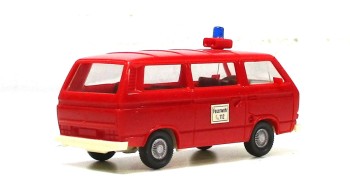 Modellauto H0 PKW (1)Wiking VW Kombi Bus Feuerwehr