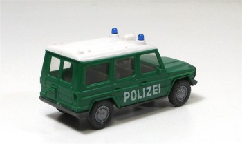 Automodell H0 Wiking MB G Polizei