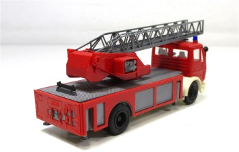 Modellauto Herpa H0 1/87 LKW MB Drehleiter Feuerwehr