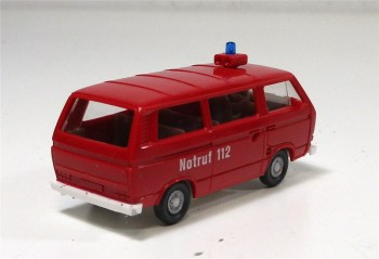 Modellauto Wiking H0 1/87 LKW VW Bus Feuerwehr