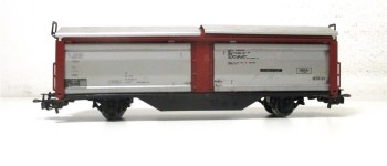 Märklin H0 4633 Güterwagen mit Schiebewänden und Schiebedach DB OVP (1186H)