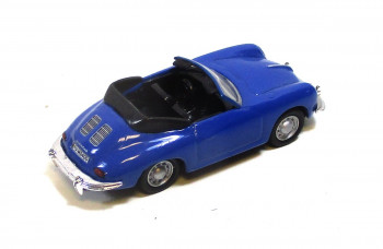Schuco H0 1/87 Porsche 356A Cabriolet blau o. OVP (117/6)