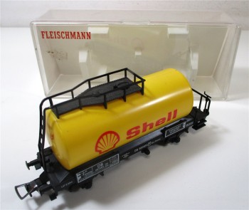 Spur H0 Fleischmann 5401 Kesselwagen Shell 581464 DB OVP (1861h)