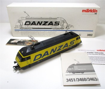 Märklin H0 3453 Elektrolok Serie 460 SBB Danzas Digital Delta OVP (2857h)