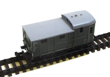 Minitrix N 13254 Güterzug Begleitwagen Pwg DB  (6590H)