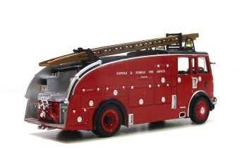 Modellauto 1/72 Atlas LKW Commer Avenger Feuerwehr GB (45/08)