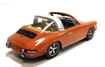 Atlas/Spark Modellauto 1:43 Porsche 911 Targa 1973 ohne OVP (130-04) 