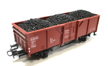 Märklin H0 4430 Hochbordwagen mit Ladung 510 2 381-9 DB ohne OVP (2138h)