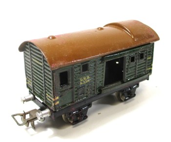 Märklin H0 390 Gepäckwagen 27 3 48 ohne OVP (1649h)